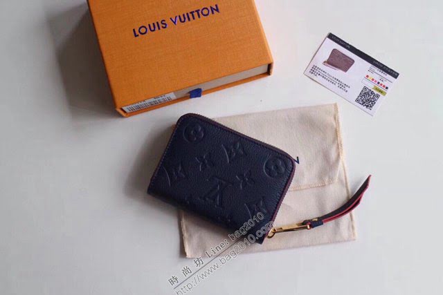 lv女錢包 短款拉鏈零錢包 M60574 lv拉鏈零錢包  lvqb1084